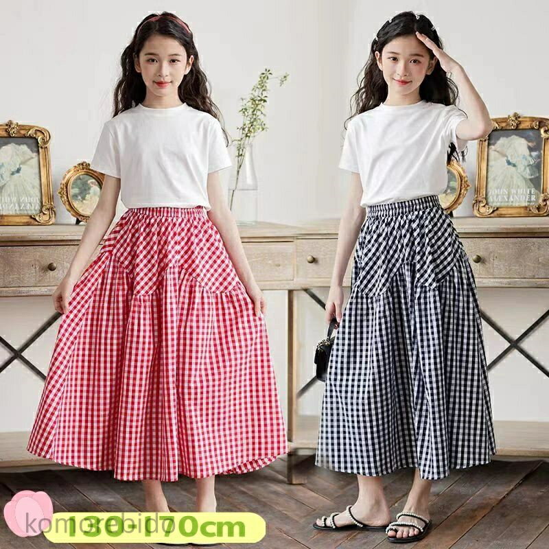 【送料無料】キッズ セットアップ 女の子 夏 女の子 スカートセットアップ 150 韓国子供服 女の子 半袖 スカート カジュアル ナチュラル 可愛い 韓国 子供 服 おしゃれ 小学生 中学生