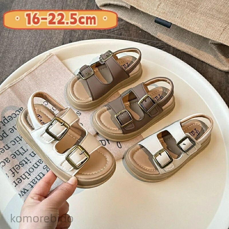 【送料無料】サンダル 男の子 キッズサンダル 男の子 マジックテープ シューズ ジュニア サマーサンダル 子供用 キッズ靴 春物 夏物 軽量 通学 通園 カジュアル 16 17 18 19 20 21 22
