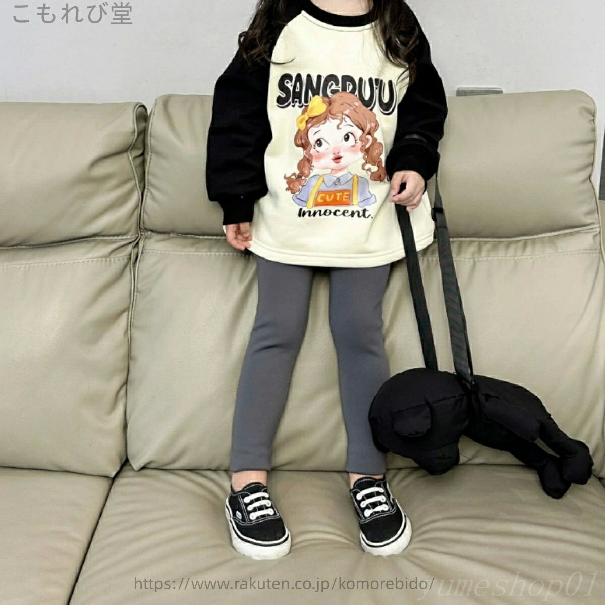 【送料無料】女の子ベルベットサメパンツ 2023 新しい冬スタイル子供のための 2~7 歳スリムヨガパンツ子供レギンストレンド