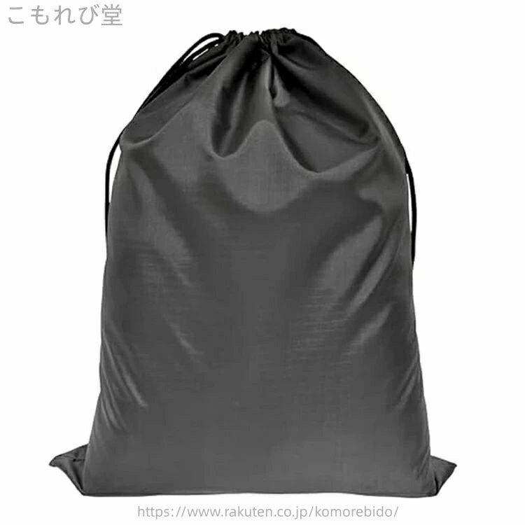 【送料無料】巾着袋 大きな 特大サイズ ナイロン 防水 無地 収納袋 大容量 着替え袋 布団 衣類収納 体操服袋 温泉バッグ 浴衣 買い物袋 靴袋 寝具 旅行 男の子 女の子 洗える 30x40cm