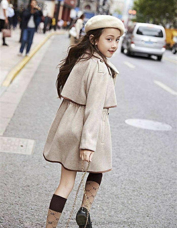 【送料無料】アウター コート キッズ 子供服 女の子 子供コート ジャケット 防寒対策 可愛い 長袖卒業式 小学生 女児 通園 通学 冬 キッズコート お洒落 110 120 130 140 150 160 170