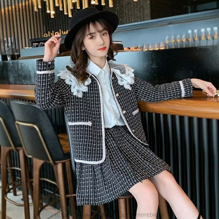 【送料無料】子供スーツ 入学式スーツ フォーマル スカート 2点セット 卒服 卒園 子供服 卒園式 キッズ スーツ 卒業式 女の子 スーツ 入学式