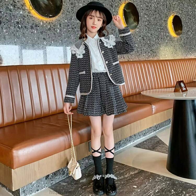 【送料無料】子供スーツ 入学式スーツ フォーマル スカート 2点セット 卒服 卒園 子供服 卒園式 キッズ スーツ 卒業式 女の子 スーツ 入学式