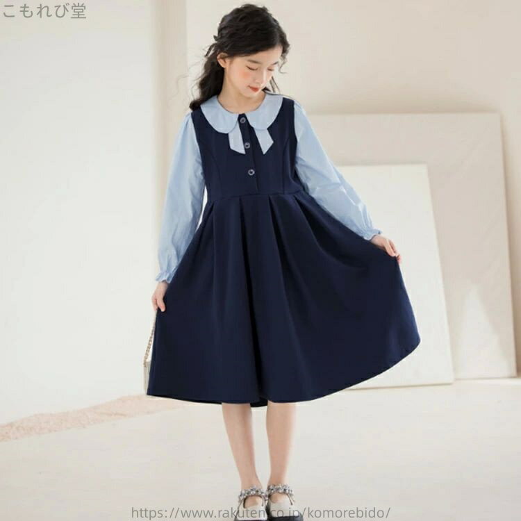 【送料無料】七五三 面接 ピアノ発表 子供スーツワンピース ジュニア キッズ 女の子 卒業式 入学式 ワンピーススーツ フォーマルワンピース