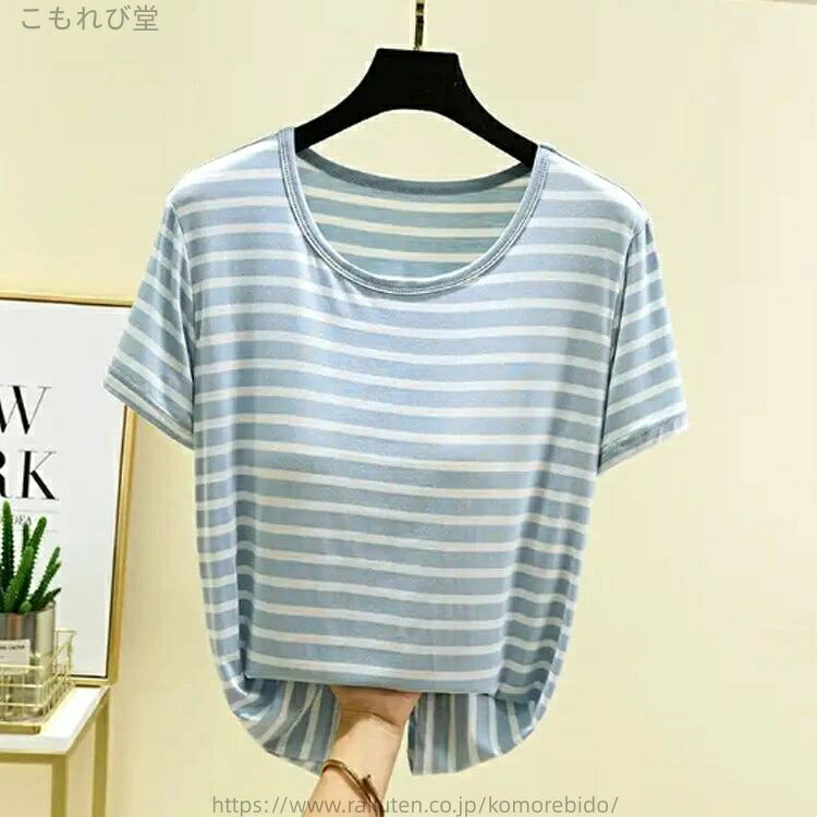 【送料無料】可愛い パジャマ 部屋着 ルームウェア ボーダー柄 大きいサイズ 涼し...
