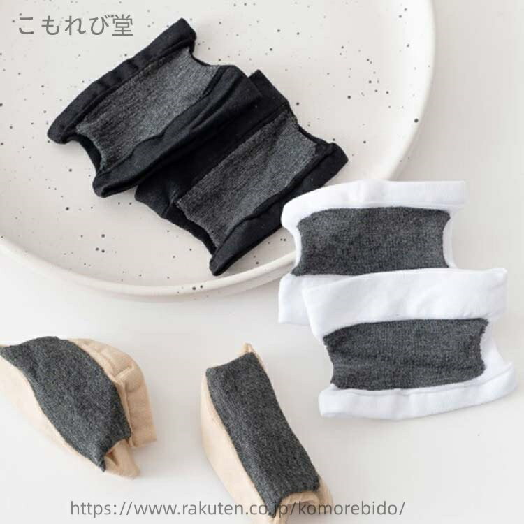 【送料無料】女性 指先なし フットカバー 涼しい ソックス 2本指靴下 靴下 薄手 通気 パッド付 サンダ..