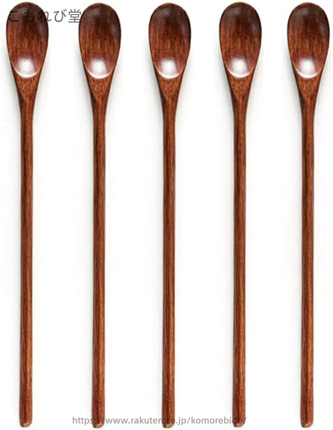 【送料無料】マドラー スプーン マドラー 木製 デザートスプーン アイスクリーム スプーン 小さい コー..