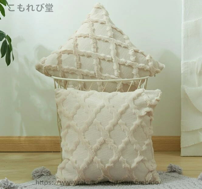 ������̵���ۥ��������롡���å���󥫥С���4�������С��������å����򡡥ۥ磻�ȡ��١����塡�ԥ󥯡����졼���ե����⤳�⤳���礭����45cm��45cm���̲�