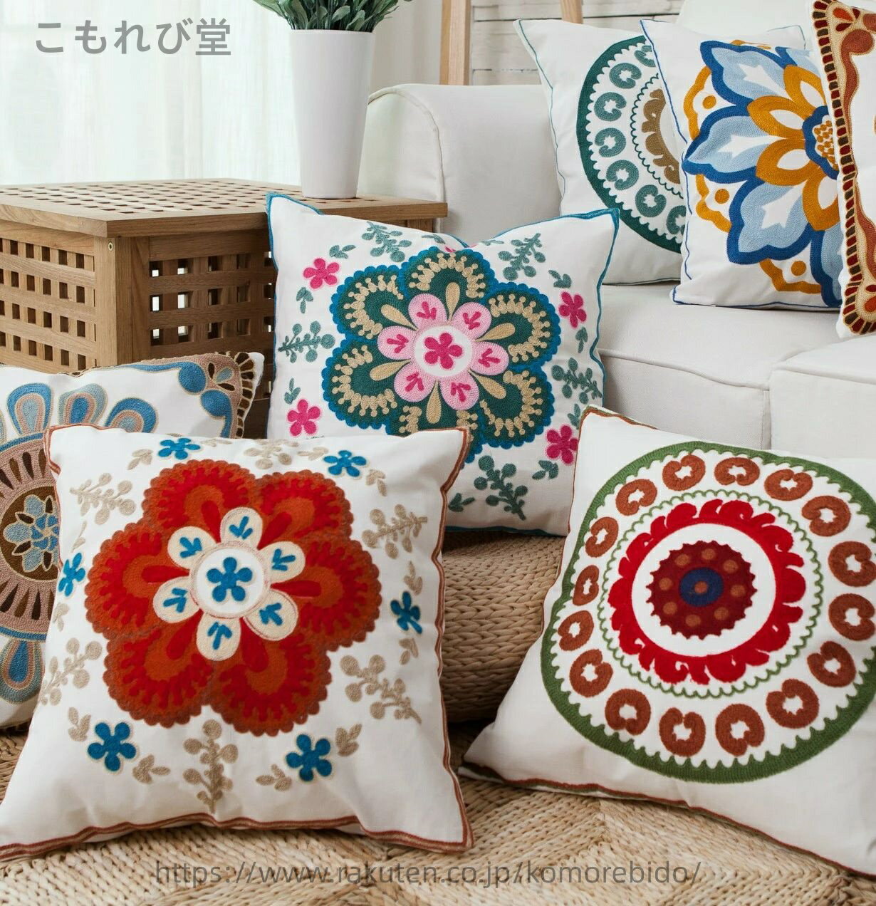 Fabrics - 【送料無料】クッションカバー　7色　45cm×45cm　韓国　雑貨　インテリア　おしゃれ　北欧　ソファー　可愛い　シンプル　ふわふわ　カラフル　高級感　ベッド