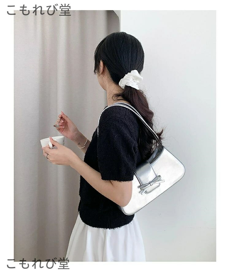 【送料無料】新作 シンプル PU 手提げスクエアバッグ