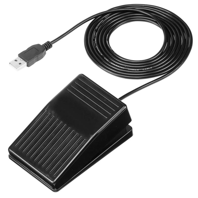 サンワダイレクト フットペダル スイッチ USB 有線接続 プログラム PC 割り当て ゲーミング キーボード 400-MA179_212_213_214