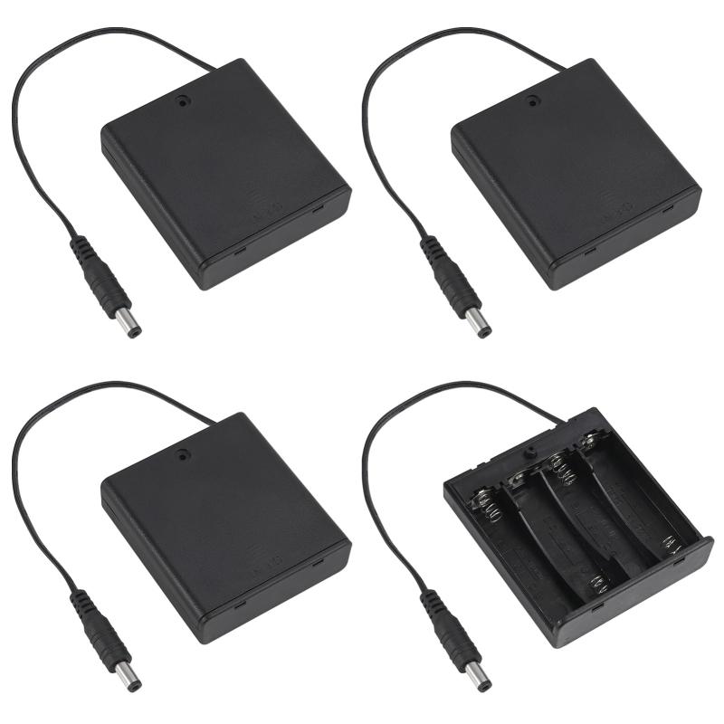 ACEIRMC 単3電池ホルダー リード線 ON/OFF スイッチ 単3電池ホルダー スイッチ付き 2 単3電池ホルダー 3 単3電池ホルダー リードとワイヤー付き