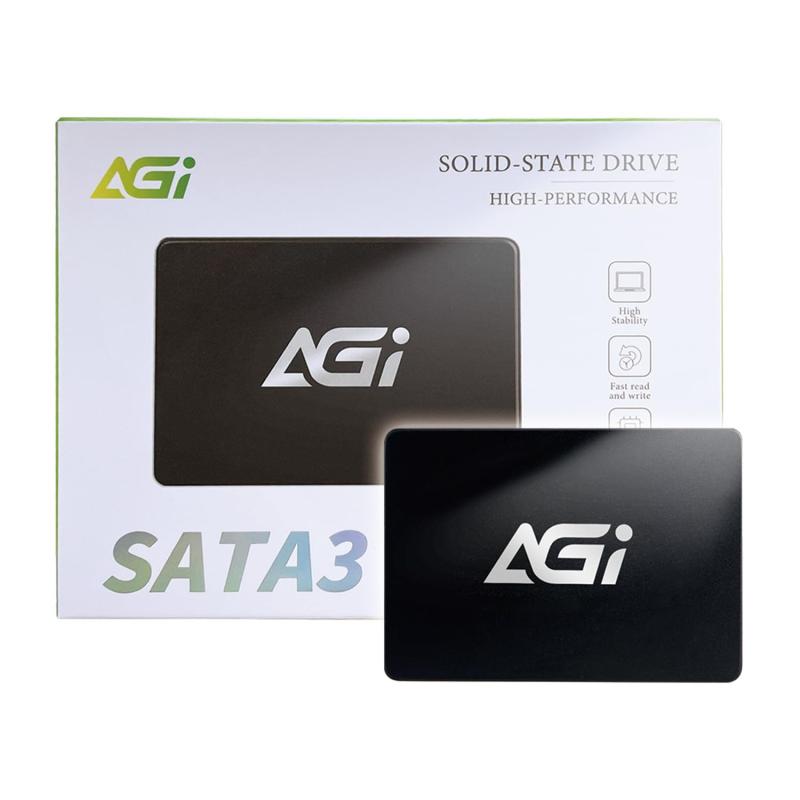 AGI 512GB AI178 2.5インチ SATAIII SLC Caching 3D TLC NAND Flash採用 SSD(読み込み・書き込み速度550/510MBs)
