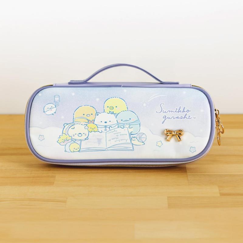サンエックス すみっコぐらし 筆箱 ゴーゴースクール パープル PT20402 komorebishop-10191550 木漏れ日ショップ サンプル画像2