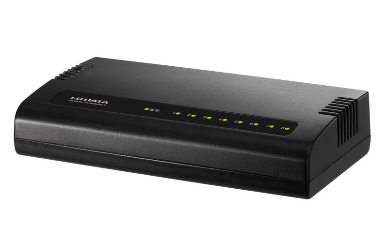 I-O DATA ネットワークハブ ETX-ESH08