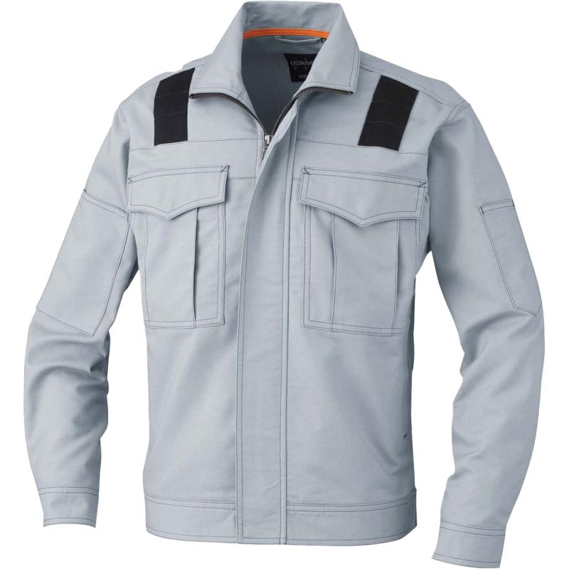tASkfoRceタスクホース 長袖ブルゾン 春夏用 シルバー 01311 C/3 LL