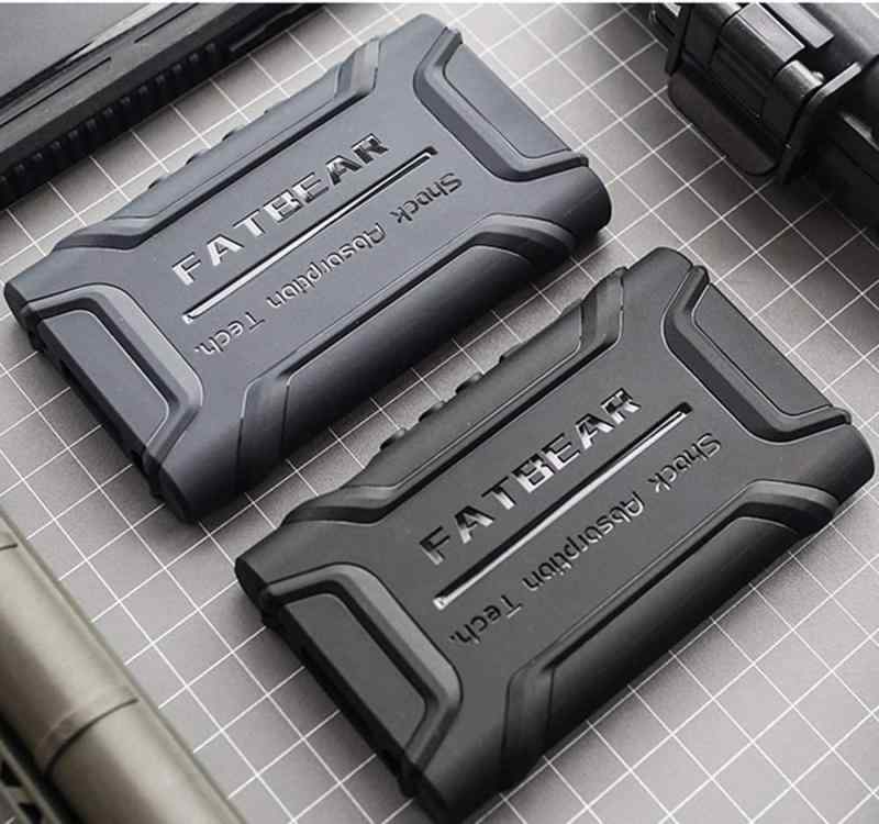 FATBEAR に適用するSony NW A55ケース に適用する ソニーウォークマン NW-A55HN A56HN A57HN A50 A55 A56 A57 頑丈耐衝撃性の滑り止め防振の鎧 アーマー ケース カバー (ブラック)