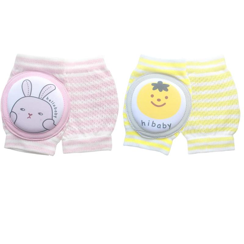 木漏れ日ショップの[ハルイチバン] HRIB ベビー 赤ちゃん 膝当て ひざあて 膝パッド ひざパッド ニーパッド 膝サポーター ハイハイ怪我防止 擦り傷防止 滑り止め メッシュ 通気 吸汗速乾 可愛い柄 幼児 子供 ユ｜アングル2