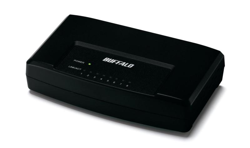 BUFFALO 10/100M対応 スイッチングHub LSW3-TX-8EPシリーズ