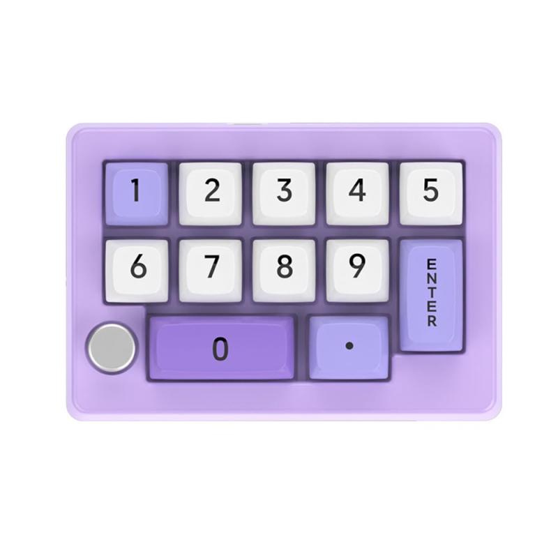 テンキーボード 有線 ゲーミングメカニカルキーボード RGB対応 マルチモード ホットスワップ軸 マクロプログラミング可能 テンキー＆Type-C接続 ゲーム/オフィス両用