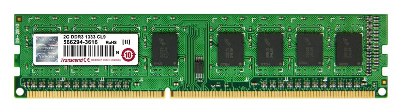 Transcend デスクトップPC用メモリ PC3-10600 DDR3 1333 シリーズ