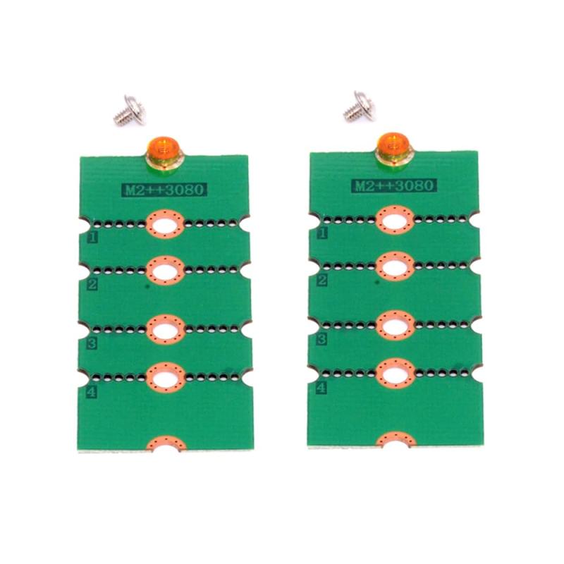 Xiwai NGFF M.2 M-Key NVME AHCI SSD - PCI-E 3.0 16X 8X 4X 電源アダプター 薄型。