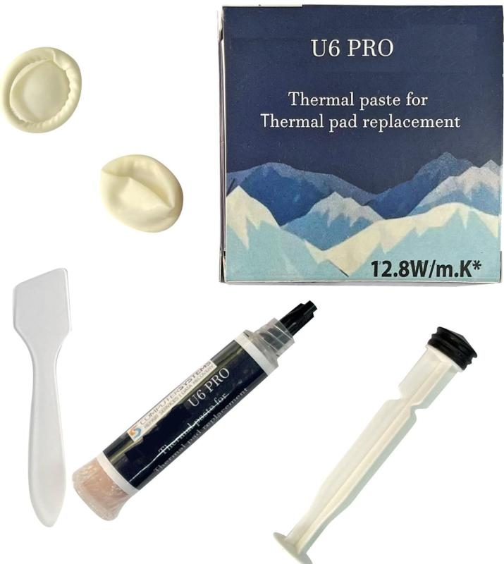 U6 PRO 10g シリンジ粘性サーマルペースト サーマルパッド交換用液体(CSGR)