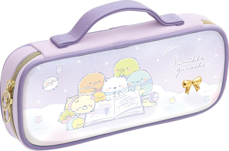 サンエックス すみっコぐらし 筆箱 ゴーゴースクール パープル PT20402 komorebishop-10191550 木漏れ日ショップ パッケージ画像