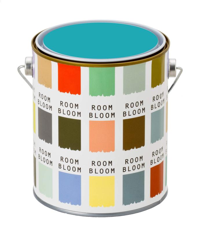 ニッペ(Nippe) 水性塗料(室内 壁用 内装 ペンキ) ROOMBLOOM Matte 1kg カラー:on the beach(ブルー 青 鮮やかな水色) 日本製 4580535472207