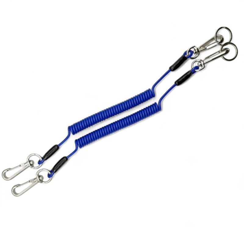 Rakuten - BeyonMind スパナ 工具 落下防止 セーフティーコード ステンレスワイヤー入り 2本 / 安全対策 約330mm～1300mm 最大荷重約1kg (日本製 MIND)