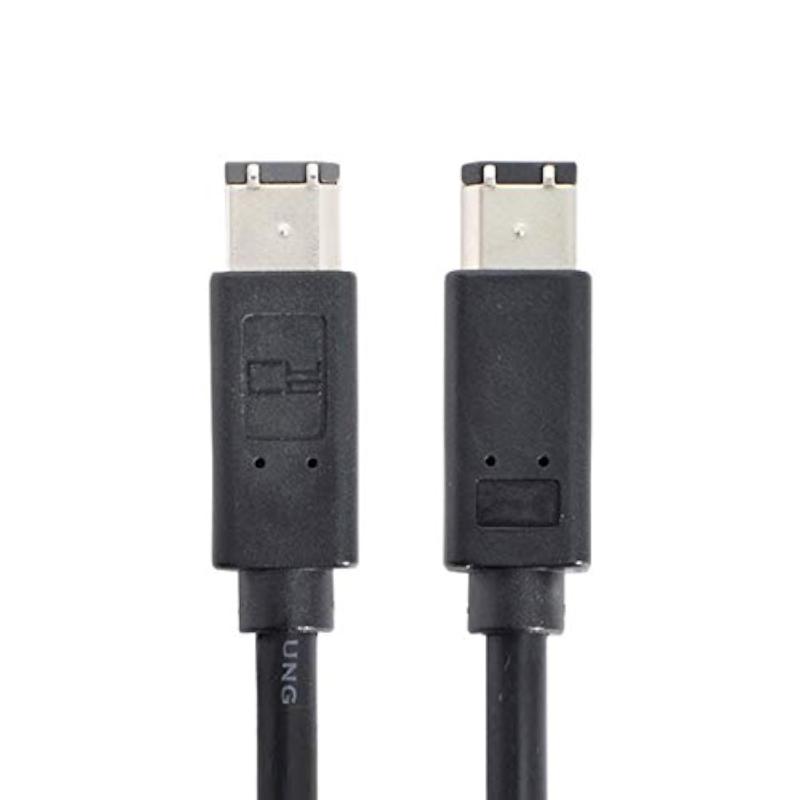 NFHK USB オス - Firewire IEEE 1394 4ピン オス iLink アダプター コード ケーブル DCR-TRV75E DV 1m USB Firewire用