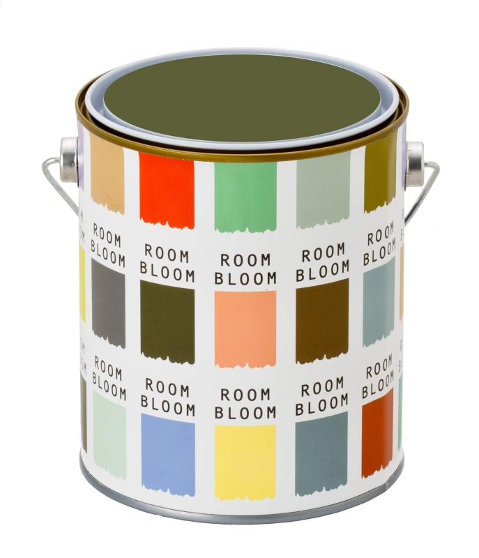 ニッペ(Nippe) 水性塗料(室内 壁用 内装 ペンキ) ROOMBLOOM Matte 1kg カラー:dry martini(ブラウン 茶色 緑がかった茶色) 日本製 4580535472474