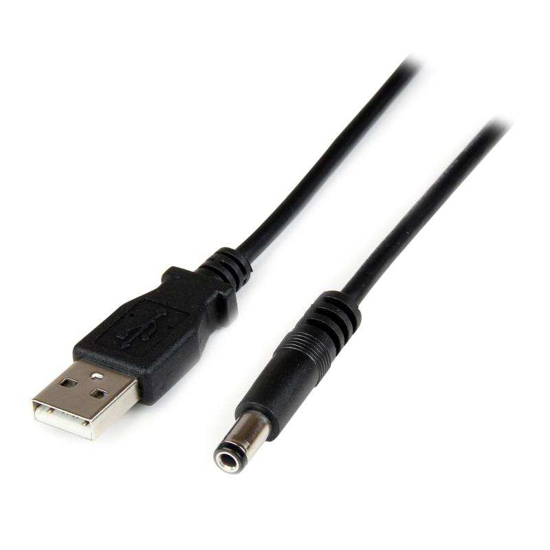 スターテック.com USB - 5V DC電源供給ケーブル