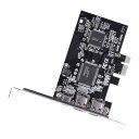 Richer-R Firewire PCI Express PCI-E PCI Express FireWire 1394a IEEE 1394コントローラカード Firewireケーブル付き