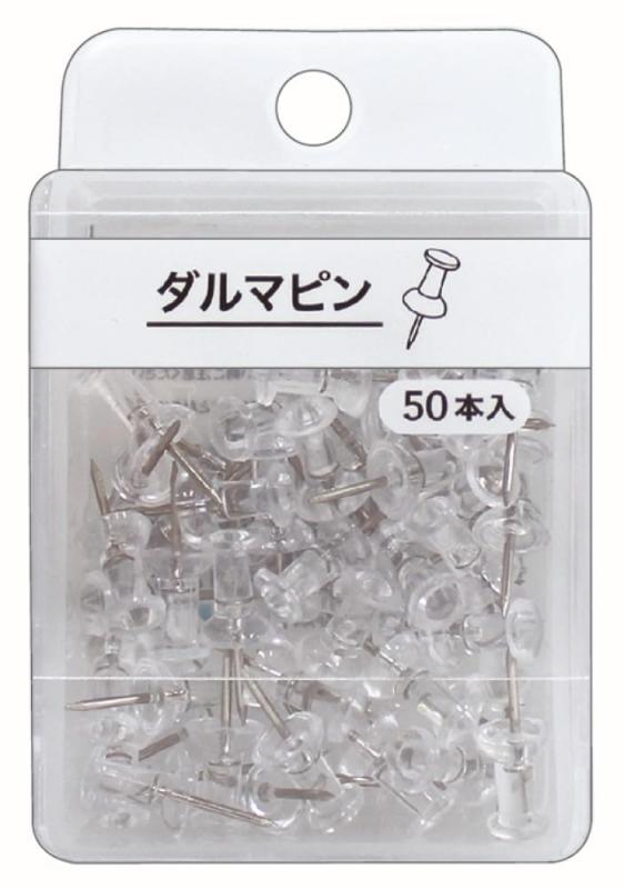 Rakuten - レモン ダルマピン 透明 50本入x10箱 887315x10 SET