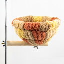 Ifukens 鳥の巣巣箱皿巣 インコ おもちゃバードテント小動物 ハンモック鳥かご インコ 止まり木 スタンドインコ ヒーター 保温ふわふわオカメインコ文鳥セキセイインコ 鳥 おもちゃ防寒対策