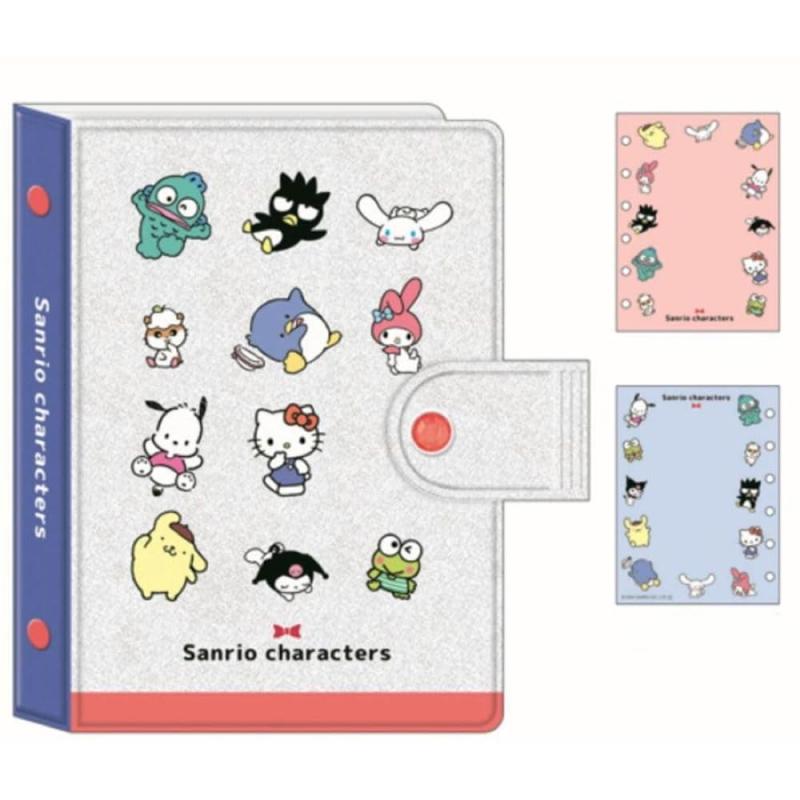 Rakuten - カミ307365 サンリオキャラクターズ シールバインダーサンリオ シート シール帳 ファイル 整理 ステッカー 文房具 雑貨 グッズ