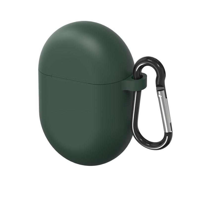 【送料無料】Geekria Silicone カバー ファーウェイ HUAWEII FreeBud SE と互換性のある True Wireless Earbuds ワイヤレスイヤホンケースカバー 外装カバー キーチェーン フック付き、ケースポートアクセス可能 (Clear)