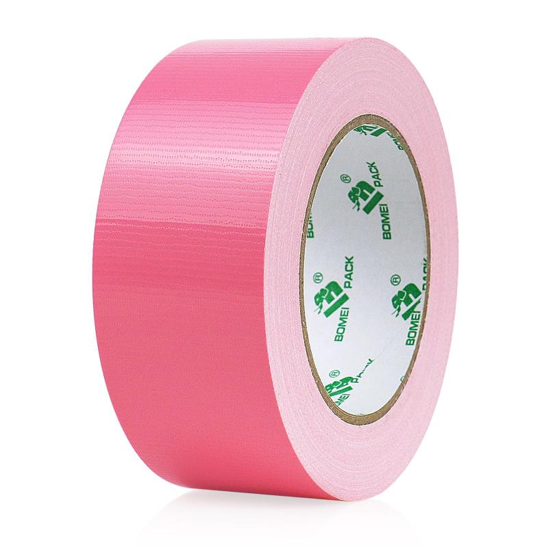 Rakuten - BOMEI PACK 50mm ピンク ダクトテープ ヘビーデューティ,50mm*30y,防水,手で切れる,強靭,残留物なし,柔軟,全天候型,修理用,家庭用,業務用 (ピンク)