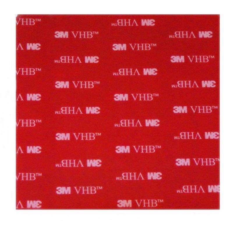 3M VHB両面テープ、強粘着粘着性VHB取り付け自己発泡クリーンテープ (10cm x 10cm (1個入り)) [並行輸入品]...