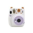 HIYQIN チェキケース,FUJIFILM instax mini11ケース 可愛いカメラバッグ 柔らかいシリコン保護ケース