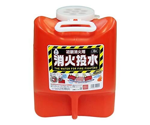 緑十字 防災用品 消火投水 8L（レッド） 380314 komorebishop-10115344 木漏れ日ショップ パッケージ画像