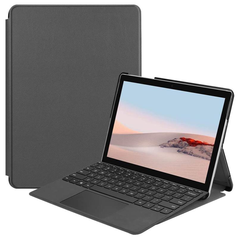 For Surface Go2 / For Surface Go3 / For Surface Go4 ケース [Gos Elec] 軽量 薄型 二つ折スタンドケース PUレザー Surface Go 4 カバー
