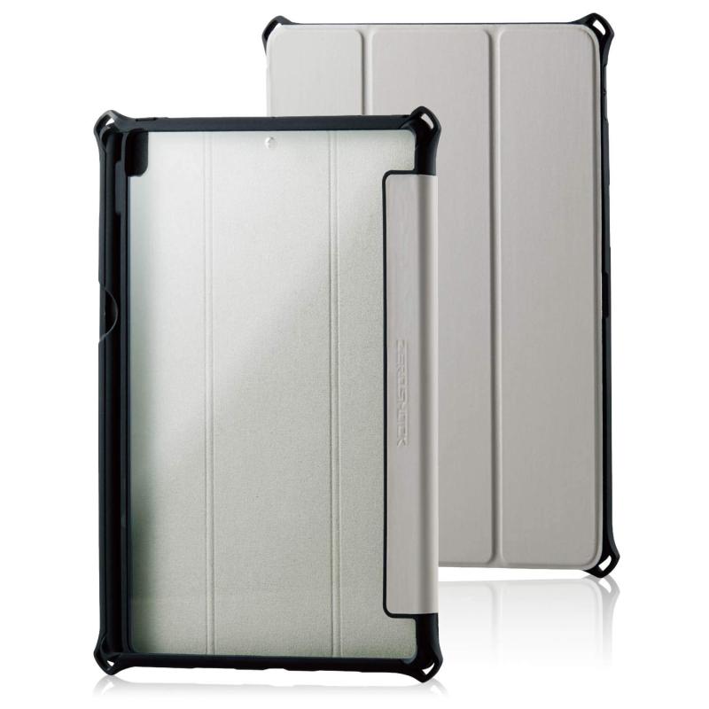 エレコム iPad Air 2019年モデル iPad Pro 10.5インチ 2017年モデル フラップカバー 背面クリア ZEROSHOCK スリープ対応 TB-A19MZERO