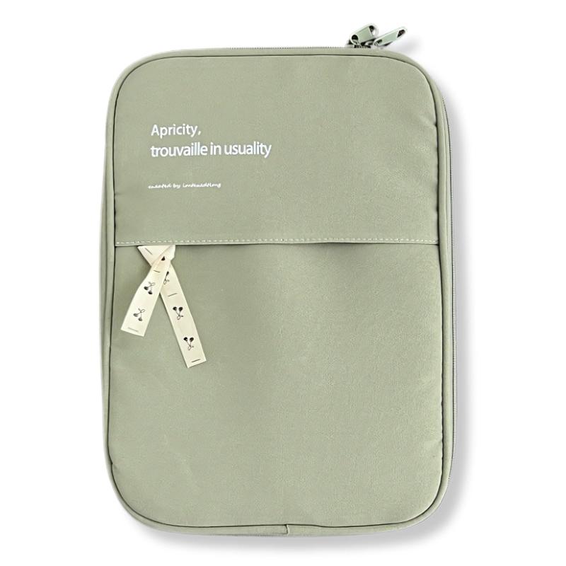 【LIMSE】ランドセルに入るタブレットケース 11インチ iPad対応 女の子向け 衝撃吸収 パープル キーボード収納 外ポケット付 通学に安心