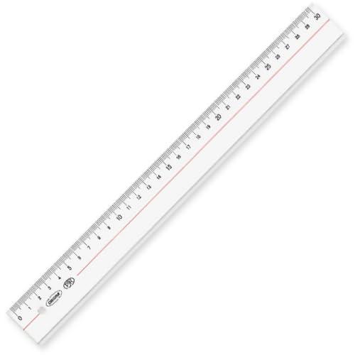 共栄プラスチック メタクリル直線定規 30cm A-3030