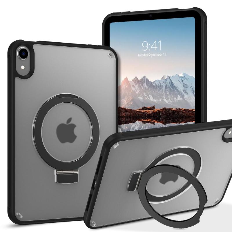 BENTOBEN ケース 半透明 スタンド機能 マット 耐衝撃 軽量 薄型 レンズ保護 滑り止め 指紋防止 黄変防止 タブレットケース カバー