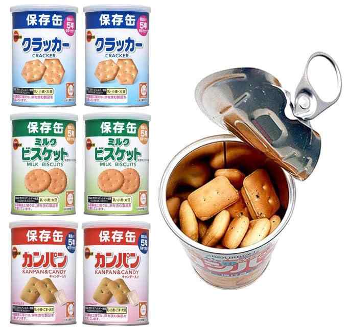 カンパン ビスケット クラッカー 6個セット お菓子 防災 非常用 保存食 防災グッズ 防災用品 避難グッ..