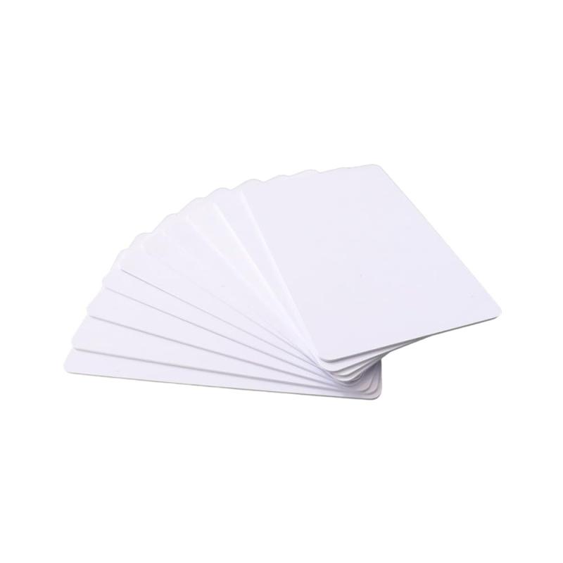 Rakuten - プラスチックカード PVCカード 85.5*54*0.76mm 無地 JIS標準 チップなし コイルなし 印刷用カード 学生証 社員証 VIPカード