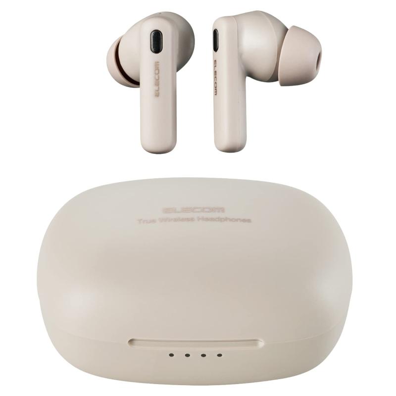 エレコム ワイヤレスイヤホン Bluetooth5.2 ノイズキャンセリング対応 AAC対応 軽量 完全ワイヤレス カナル型 komorebishop-10194842 木漏れ日ショップ サンプル画像2